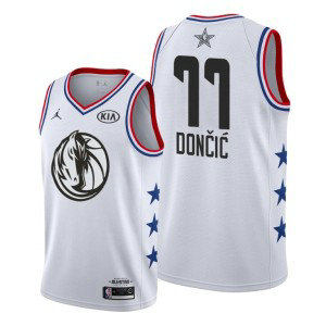 NBA Mavericks 77 Luka Doncic White 2019 All-Star Game Men Jersey NBA Mavericks 77 Luka Doncic White 2019 All-Star Game Men Jersey