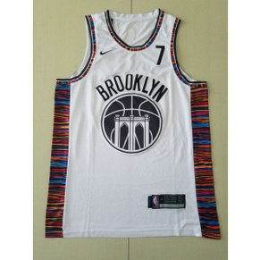 NBA Nets 7 Kevin Durant White 2021 City Edition Men Jersey