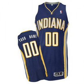 NBA Pacers Blue Customized Men Jersey