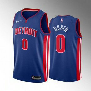 NBA Pistons 0 Jalen Duren Blue 2022 Draft Basketball Nike Men Jersey NBA Pistons 0 Jalen Duren Blue 2022 Draft Basketball Nike Men Jersey
