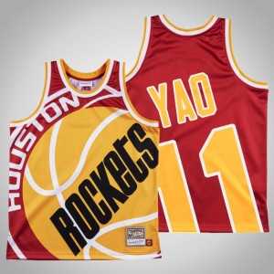 NBA Rockets 11 Yao Ming Mitchell&Ness Big Face Men Jersey NBA Rockets 11 Yao Ming Mitchell&Ness Big Face Men Jersey