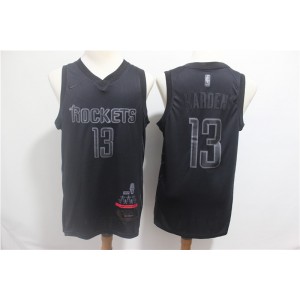 NBA Rockets 13 James Harden Black MVP Honorary Edition NikeMen Jersey