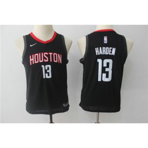 NBA Rockets 13 James Harden Black Nike Swingman Youth Jersey