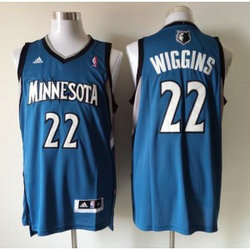 NBA Timberwolves 22 Andrew Wiggins Blue Revolution 30 Men Jersey 1 NBA Timberwolves 22 Andrew Wiggins Blue Revolution 30 Men Jersey 1