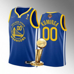 NBA Warriors Customized Royal 2022 Finals Champions Nike Men Jersey