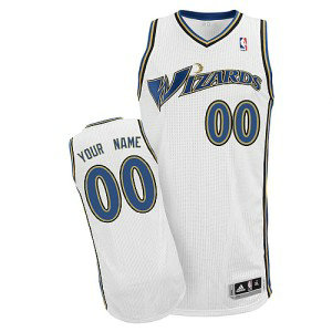NBA Wizards White Customized Men Jersey