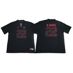 NCAA Alabama Crimson Tide 22 Najee Harris Black Shadow Legend Limited Men Jersey