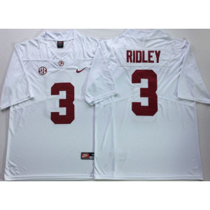 NCAA Alabama Crimson Tide 3 Calvin Ridley White Legend Limited Men Jersey NCAA Alabama Crimson Tide 3 Calvin Ridley White Legend Limited Men Jersey