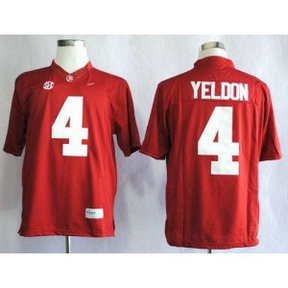 NCAA Alabama Crimson Tide 4 T.J Yeldon Red Limited Men Jersey NCAA Alabama Crimson Tide 4 T.J Yeldon Red Limited Men Jersey