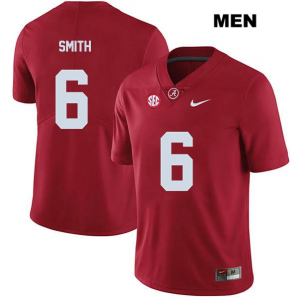 NCAA Alabama Crimson Tide 6 DeVonta Smith Red College Football Limited Men Jersey NCAA Alabama Crimson Tide 6 DeVonta Smith Red College Football Limited Men Jersey
