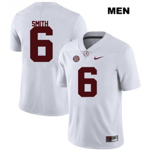 NCAA Alabama Crimson Tide 6 DeVonta Smith White College Football Limited Men Jersey NCAA Alabama Crimson Tide 6 DeVonta Smith White College Football Limited Men Jersey
