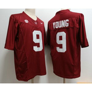 NCAA Alabama Crimson Tide 9 Bryce Young Red 2023 F.U.S.E Vapor Limited Men Jersey