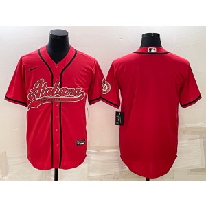 NCAA Alabama Crimson Tide Red Vapor Baseball Limited Women Jersey