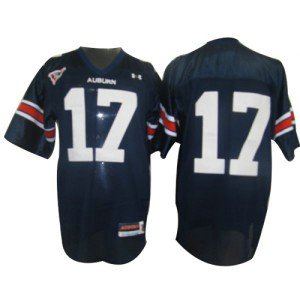 NCAA Auburn Tigers 17 Blue Men Jersey