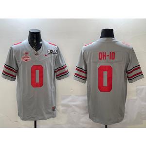 NCAA Buckeye 0 OH-10 Grey 2025 Champion F.U.S.E. Vapor Limited Men Jersey NCAA Buckeye 0 OH-10 Grey 2025 Champion F.U.S.E. Vapor Limited Men Jersey