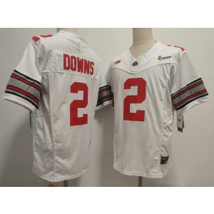 NCAA Buckeyes 2 Downs White White 2025 Gold Nike F.U.S.E. Vapor Limited Men Jersey NCAA Buckeyes 2 Downs White White 2025 Gold Nike F.U.S.E. Vapor Limited Men Jersey