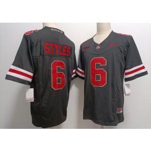 NCAA Buckeyes 6 Sonny Styles Black F.U.S.E. Vapor Limited Men Jersey