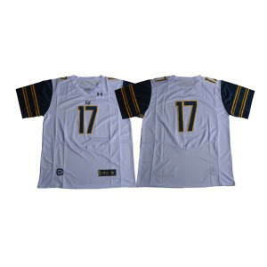 NCAA California Golden Bears 17 Vic Wharton III White College Football Men Jersey