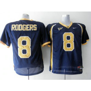 NCAA California Golden Bears 8 Aaron Rodgers Blue Men Jersey