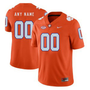 NCAA Clemson Tigers Orange Customized Nike College Football Men Jersey NCAA Clemson Tigers Orange Customized Nike College Football Men Jersey