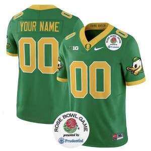 NCAA Ducks Customized Green Rose Bowl F.U.S.E. Vapor Limited Men Jersey NCAA Ducks Customized Green Rose Bowl F.U.S.E. Vapor Limited Men Jersey