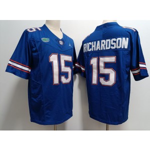NCAA Florida Gators 15 Anthony Richardson Blue 2023 F.U.S.E Vapor Limited Men Jersey
