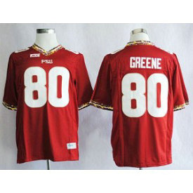 NCAA Florida State Seminoles 80 Rashad Greene Red Men Jersey