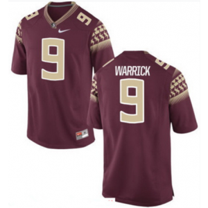NCAA Florida State Seminoles 9 Warrick College Football Limited Men Jersey