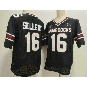 NCAA LaNorris Sellers 16 LaNorris Sellers Black Vapor Limited Men Jersey
