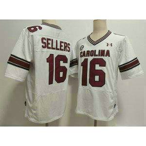 NCAA LaNorris Sellers 16 LaNorris Sellers White Vapor Limited Men Jersey