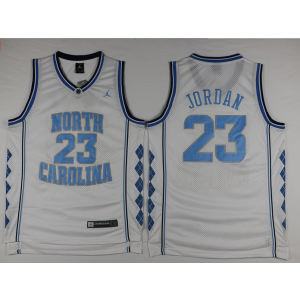 NCAA North Carolina Tar Heels 23 Michael Jordan White Men Jersey 1 NCAA North Carolina Tar Heels 23 Michael Jordan White Men Jersey 1