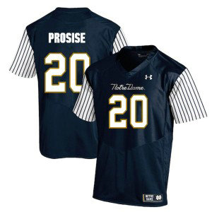 NCAA Notre Dame Fighting Irish 20 C.J. Prosise Navy College Football Men Jersey NCAA Notre Dame Fighting Irish 20 C.J. Prosise Navy College Football Men Jersey