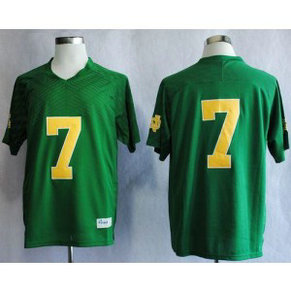 NCAA Notre Dame Fighting Irish 7 Stephon Tuitt Green Men Jersey