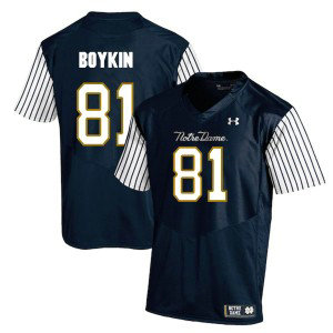 NCAA Notre Dame Fighting Irish 81 Miles Boykin Navy College Football Men Jersey NCAA Notre Dame Fighting Irish 81 Miles Boykin Navy College Football Men Jersey