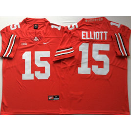 NCAA Ohio State Buckeyes 15 Ezekiel Elliott Red Legend Limited Men Jersey NCAA Ohio State Buckeyes 15 Ezekiel Elliott Red Legend Limited Men Jersey