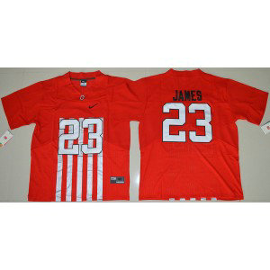 NCAA Ohio State Buckeyes 23 Lebron James Red Football 2016-17 Elite Men Jersey NCAA Ohio State Buckeyes 23 Lebron James Red Football 2016-17 Elite Men Jersey