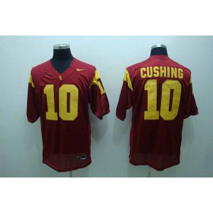 NCAA USC Trojans 10 Brian Cushing Red Men Jersey