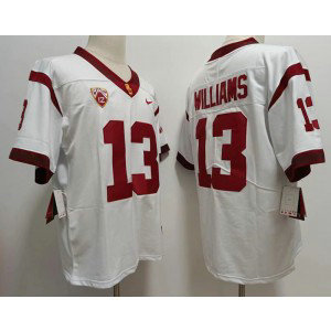 NCAA USC Trojans 13 Williams White Limited Men Jersey NCAA USC Trojans 13 Williams White Limited Men Jersey