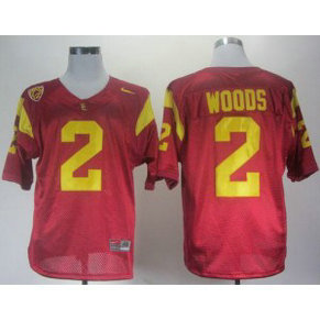 NCAA USC Trojans 2 Robert Woods Red With Pac-12 Patch Men Jersey NCAA USC Trojans 2 Robert Woods Red With Pac-12 Patch Men Jersey