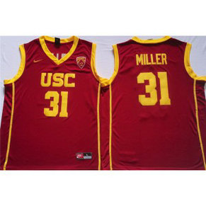 NCAA USC Trojans 31 Cheryl Miller Red Men Jersey