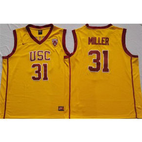 NCAA USC Trojans 31 Cheryl Miller Yellow Men Jersey NCAA USC Trojans 31 Cheryl Miller Yellow Men Jersey