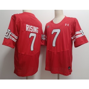 NCAA Utah Utes 7 Cameron Rising Vapor Limited Men Jersey