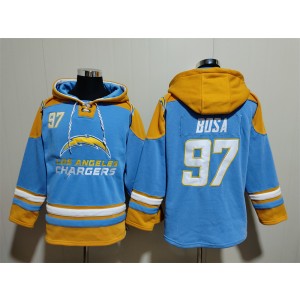 NFL Chargers 97 Joey Bosa Blue Hoodie Sweatshirt NFL Chargers 97 Joey Bosa Blue Hoodie Sweatshirt