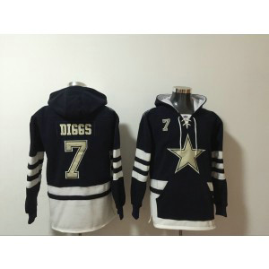 NFL Cowboys 7 Trevon Diggs Blue 2021 Stitched New Hoodie Sweatshirt NFL Cowboys 7 Trevon Diggs Blue 2021 Stitched New Hoodie Sweatshirt