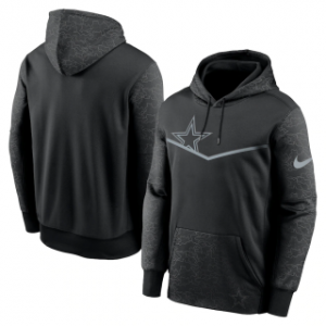 NFL Dallas Cowboys Black Reflective Therma Hoodie