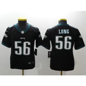 NFL Eagles 56 Chris Long Black Vapor Untouchable Nike Limited Youth Jersey