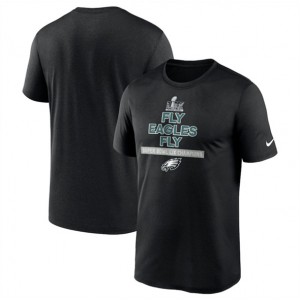 NFL Eagles Black Super Bowl LIX Local T-Shirt NFL Eagles Black Super Bowl LIX Local T-Shirt