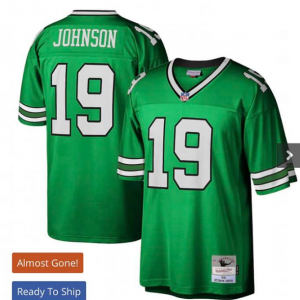 NFL New york Jets 19 Keyshawn Johnson 1996 Mitchell & Ness Throwback Men Jersey