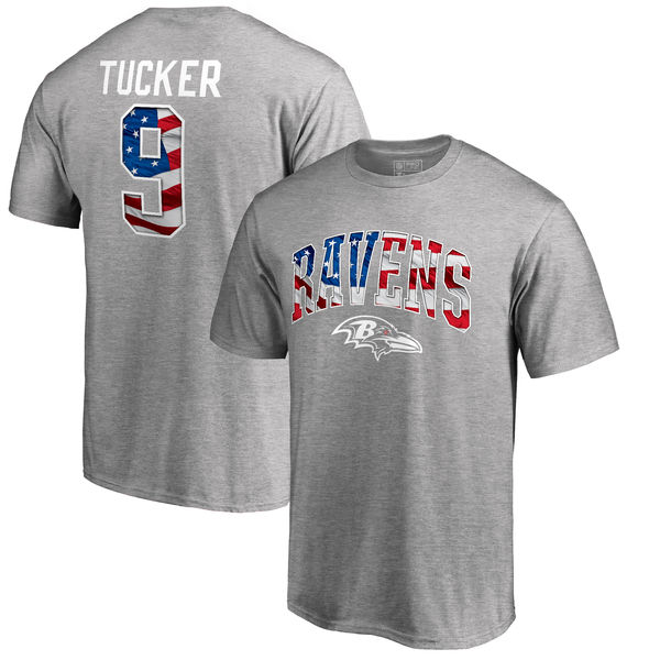 NFL Ravens T-Shirt #9 tucker