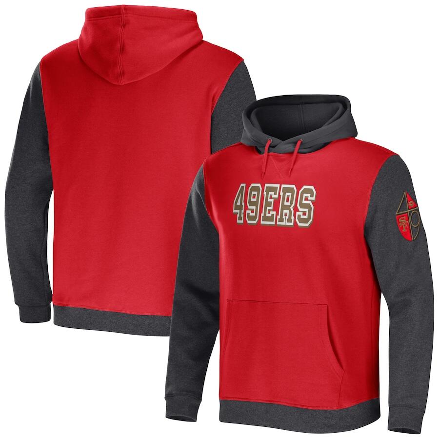 NFL San Francisco 49ers Red Hoodie 1